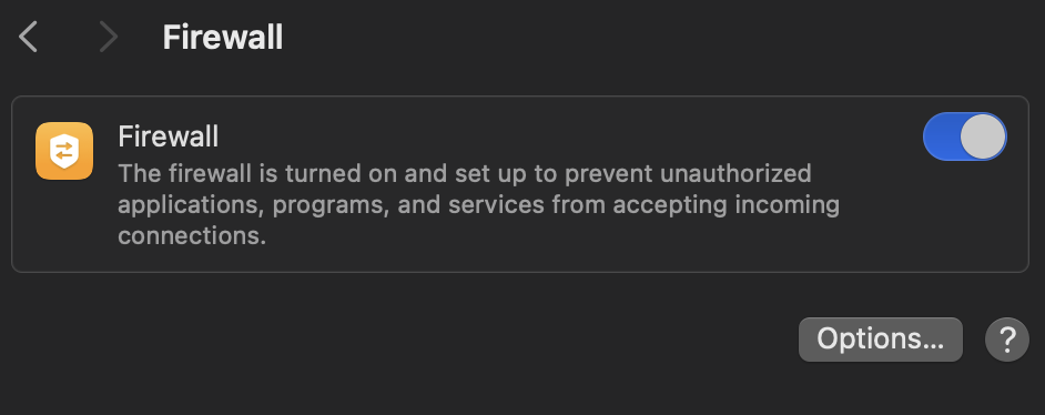 Macos Firewall