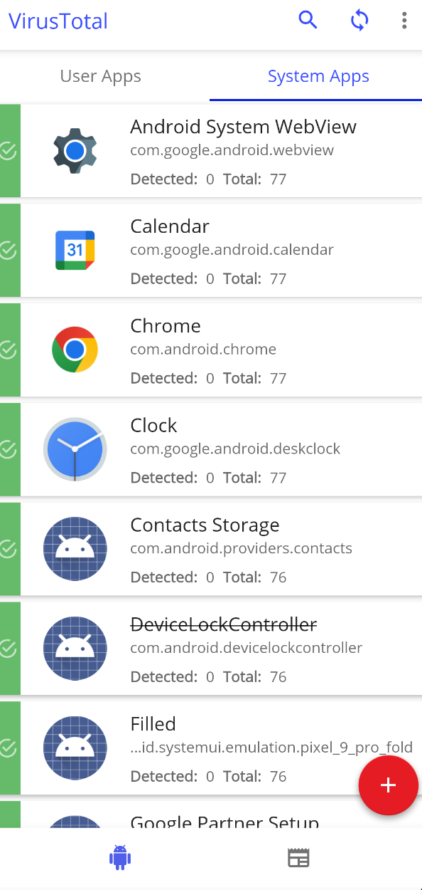 The in-app UI is dated too
